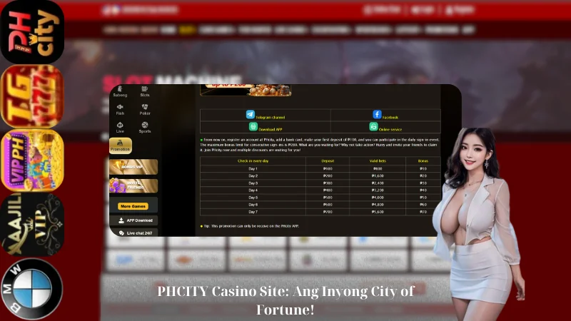 PHCITY Casino Site: Ang Inyong City of Fortune!